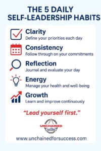 The 5 Daily Self-Leadership Habits