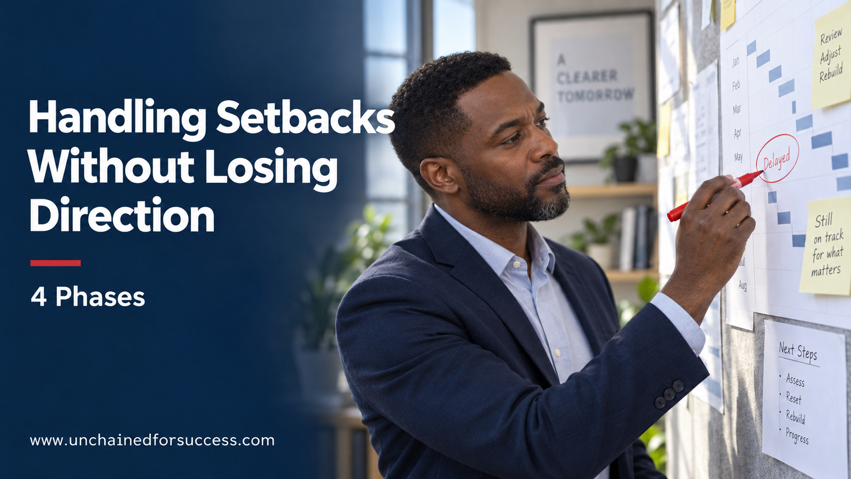 Handling Setbacks Without Losing Direction: 4 Phases