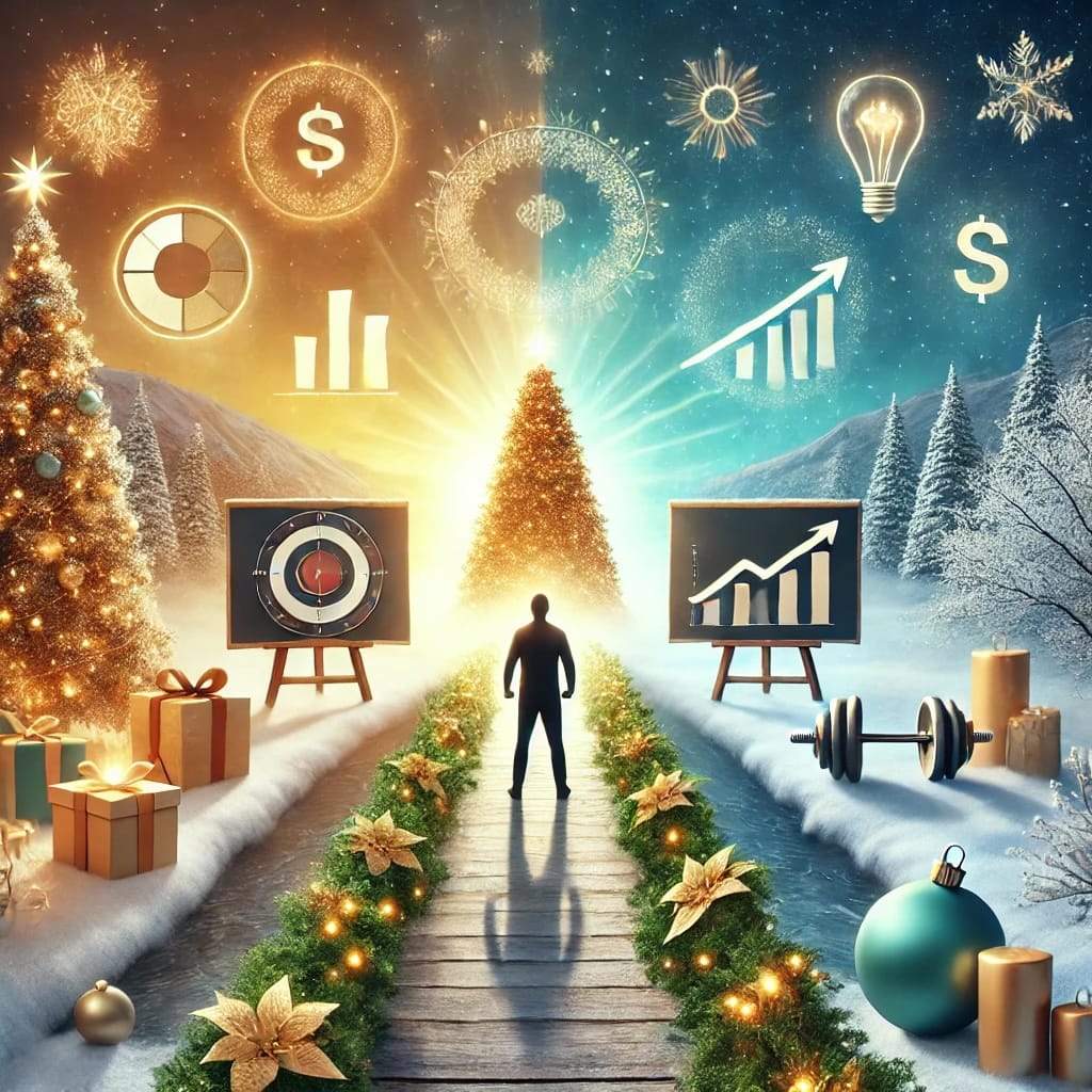 Holiday Harmony: Balance Goals and Festivities