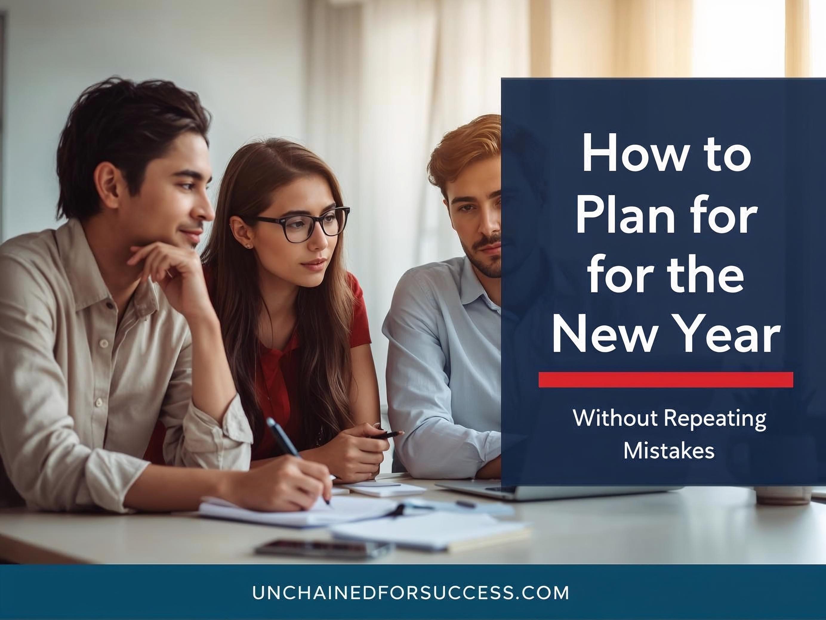 How to Plan for the New Year Without Repeating Mistakes