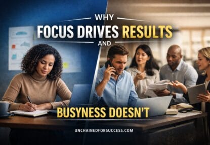 Why Focus Drives Results and Busyness Doesn’t